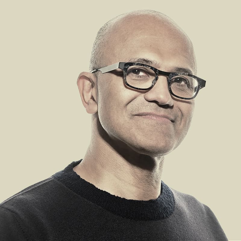 Satya Nadella, CEO Microsoft, Semafor World Economy Advisory Board