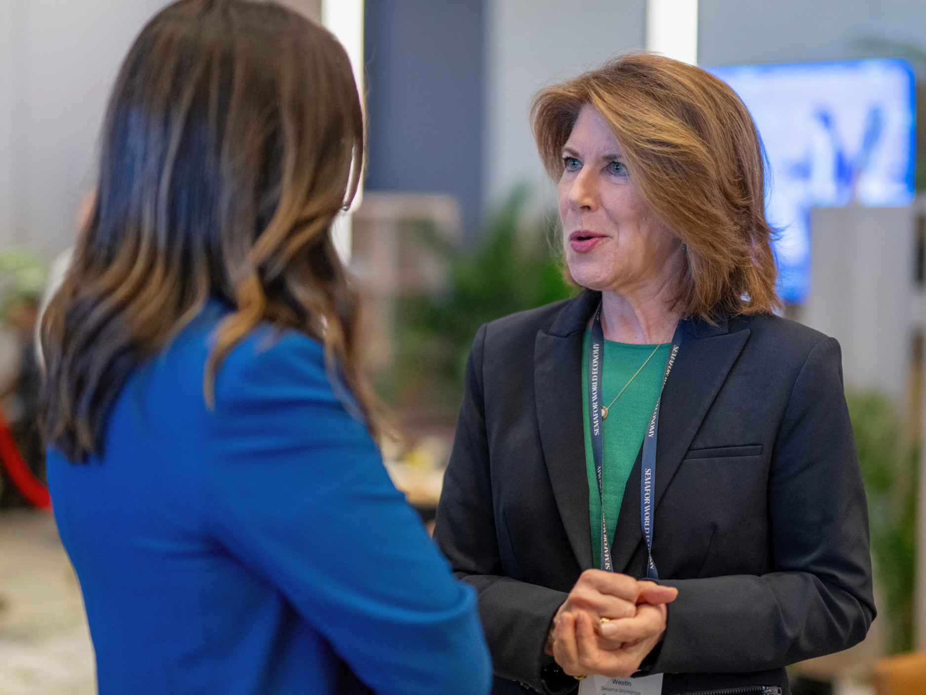 Executive connections and networking at Semafor World Economy
