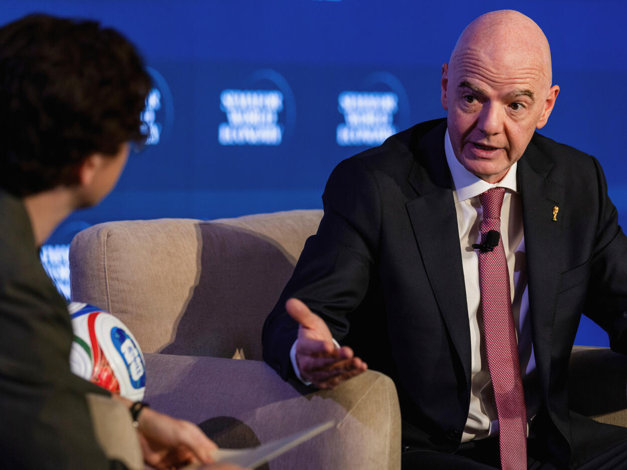 Gianni Infantino, President, FIFA